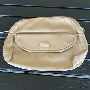 NEW VERSACE PARFUMS GOLD METALLIC BAG. Approx 5x8 inches in size.